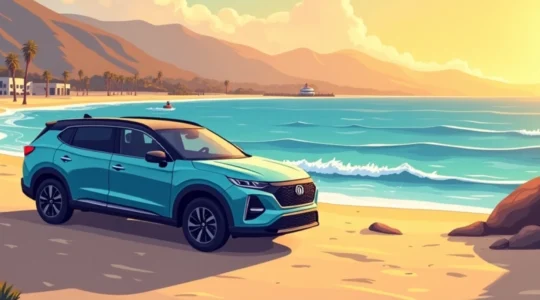 renting a car in San Diego